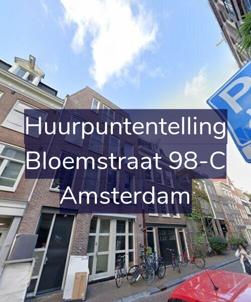 Foto gevel Huurpuntentelling voor Bloemstraat 98-C, Amsterdam