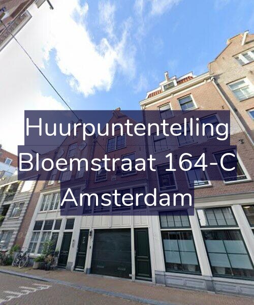 Foto gevel Huurpuntentelling voor Bloemstraat 164-C, Amsterdam