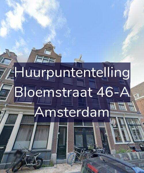Foto gevel Huurpuntentelling voor Bloemstraat 46-A, Amsterdam