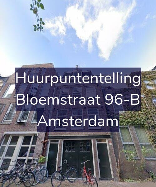 Foto gevel Huurpuntentelling voor Bloemstraat 96-B, Amsterdam