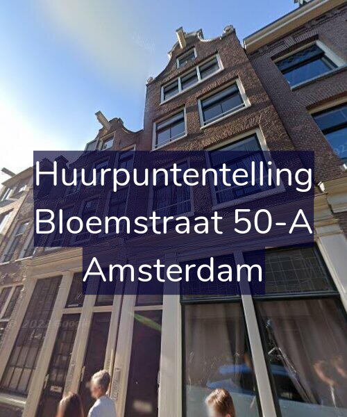 Foto gevel Huurpuntentelling voor Bloemstraat 50-A, Amsterdam