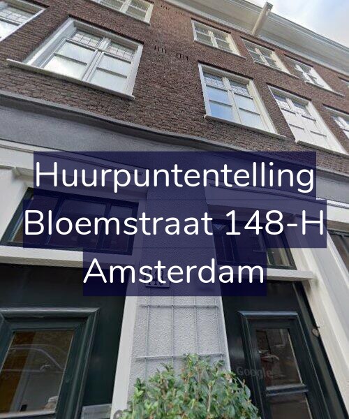 Foto gevel Huurpuntentelling voor Bloemstraat 148-H, Amsterdam
