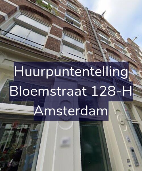 Foto gevel Huurpuntentelling voor Bloemstraat 128-H, Amsterdam