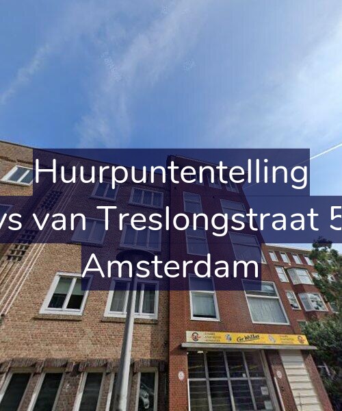 Foto gevel Huurpuntentelling voor Bloys van Treslongstraat 52-2, Amsterdam