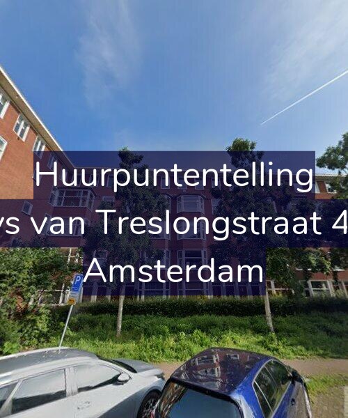 Foto gevel Huurpuntentelling voor Bloys van Treslongstraat 46-H, Amsterdam