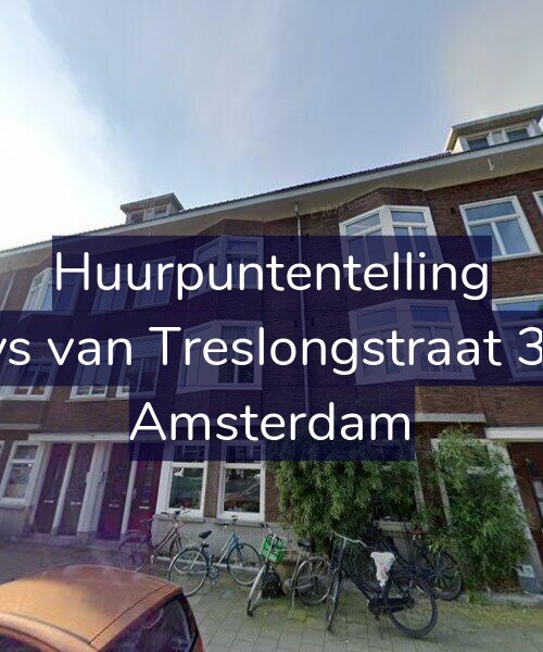 Foto gevel Huurpuntentelling voor Bloys van Treslongstraat 35-H, Amsterdam
