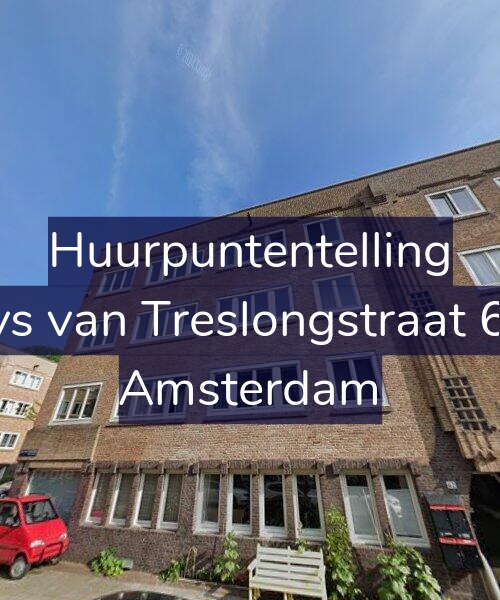 Foto gevel Huurpuntentelling voor Bloys van Treslongstraat 62-1, Amsterdam