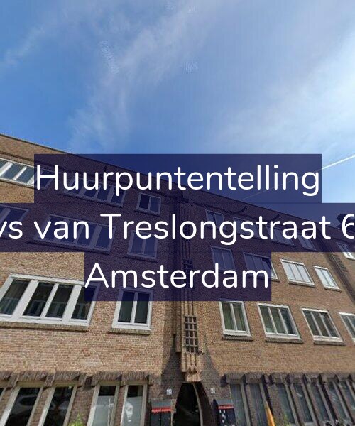 Foto gevel Huurpuntentelling voor Bloys van Treslongstraat 60-3, Amsterdam