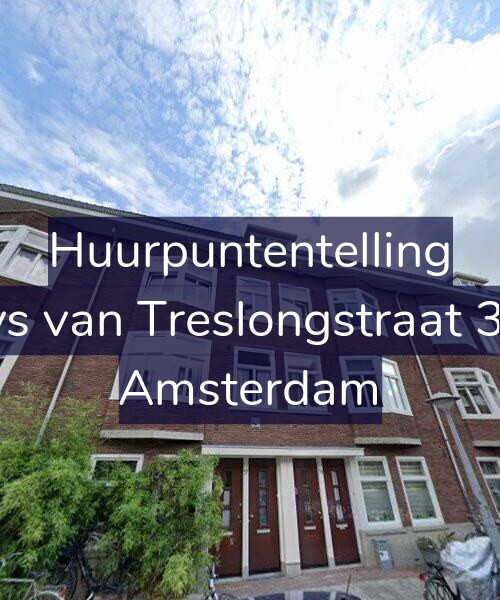 Foto gevel Huurpuntentelling voor Bloys van Treslongstraat 37-H, Amsterdam