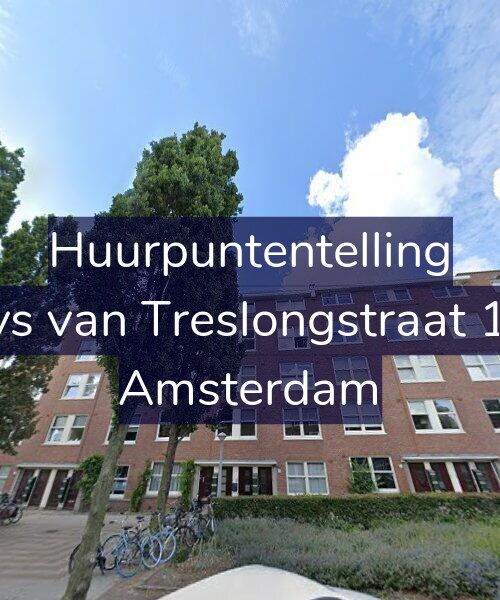 Foto gevel Huurpuntentelling voor Bloys van Treslongstraat 14-3, Amsterdam
