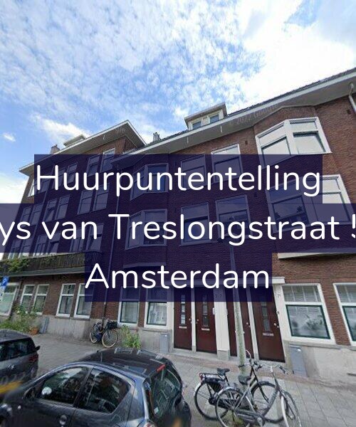 Foto gevel Huurpuntentelling voor Bloys van Treslongstraat 5-H, Amsterdam