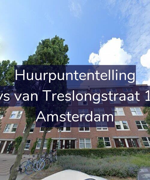 Foto gevel Huurpuntentelling voor Bloys van Treslongstraat 14-4, Amsterdam