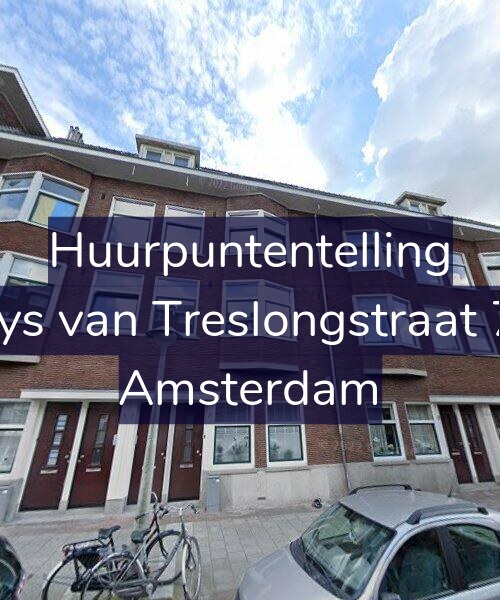 Foto gevel Huurpuntentelling voor Bloys van Treslongstraat 7-H, Amsterdam
