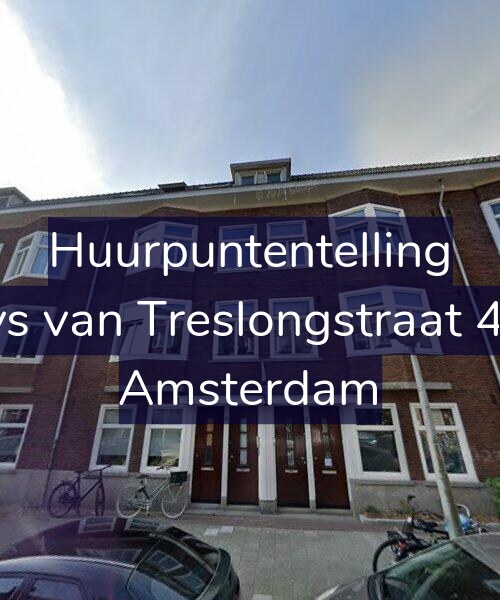 Foto gevel Huurpuntentelling voor Bloys van Treslongstraat 45-H, Amsterdam