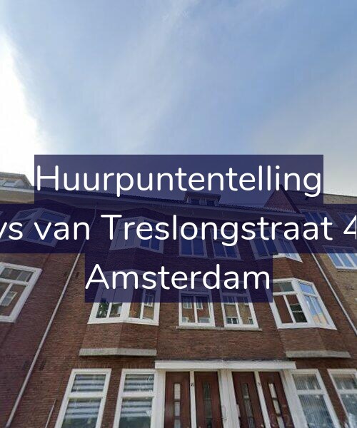 Foto gevel Huurpuntentelling voor Bloys van Treslongstraat 49-2, Amsterdam