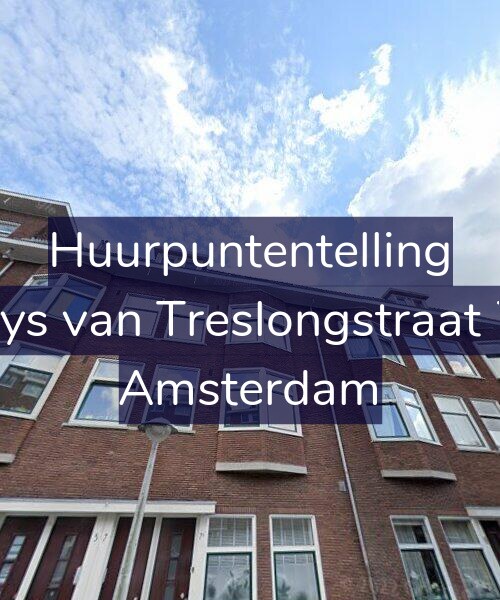 Foto gevel Huurpuntentelling voor Bloys van Treslongstraat 7-3, Amsterdam