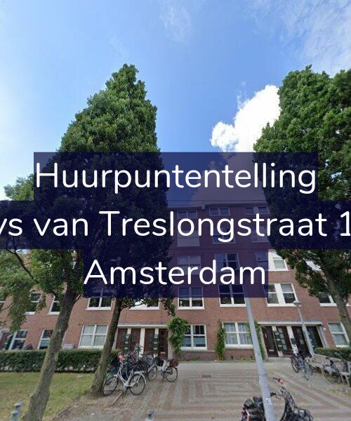 Foto gevel Huurpuntentelling voor Bloys van Treslongstraat 18-4, Amsterdam