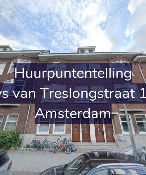 Foto gevel Huurpuntentelling voor Bloys van Treslongstraat 13-H, Amsterdam