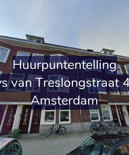 Foto gevel Huurpuntentelling voor Bloys van Treslongstraat 43-H, Amsterdam