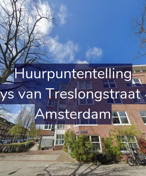 Foto gevel Huurpuntentelling voor Bloys van Treslongstraat 4-1, Amsterdam