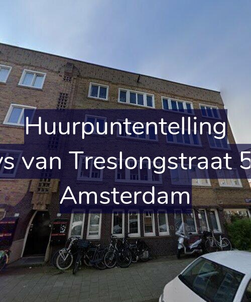 Foto gevel Huurpuntentelling voor Bloys van Treslongstraat 59-H, Amsterdam
