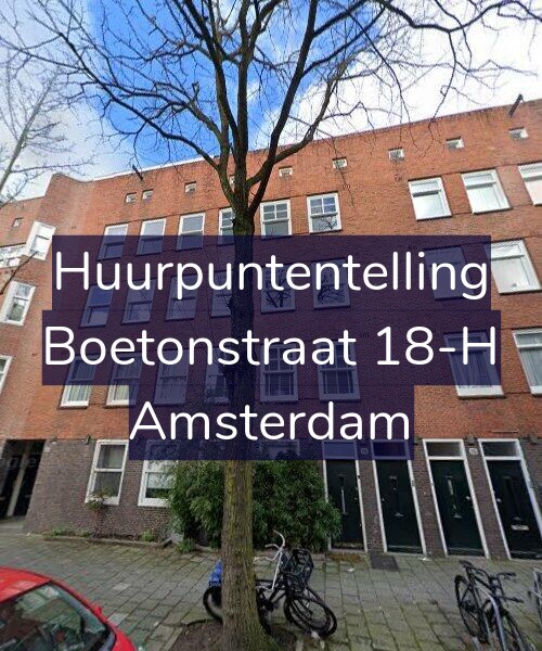 Foto gevel Huurpuntentelling voor Boetonstraat 18-H, Amsterdam