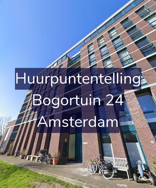 Foto gevel Huurpuntentelling voor Bogortuin 24, Amsterdam