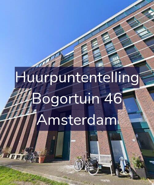 Foto gevel Huurpuntentelling voor Bogortuin 46, Amsterdam