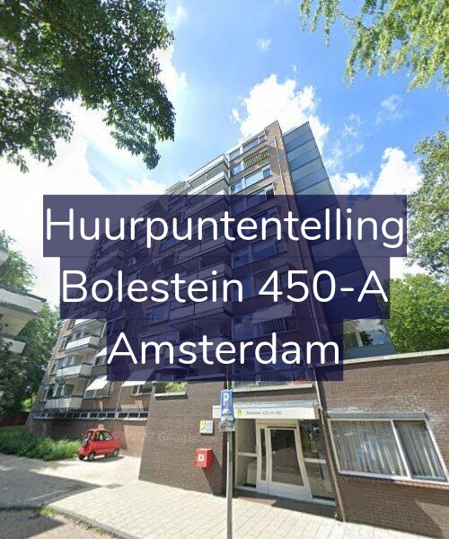 Foto gevel Huurpuntentelling voor Bolestein 450-A, Amsterdam