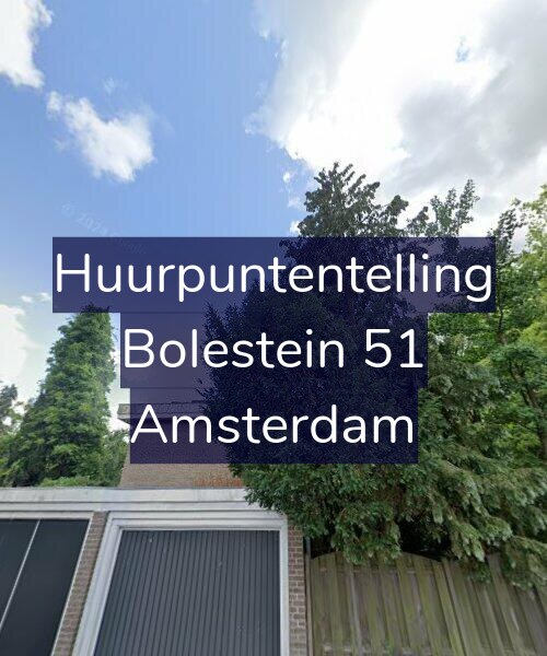 Foto gevel Huurpuntentelling voor Bolestein 51, Amsterdam