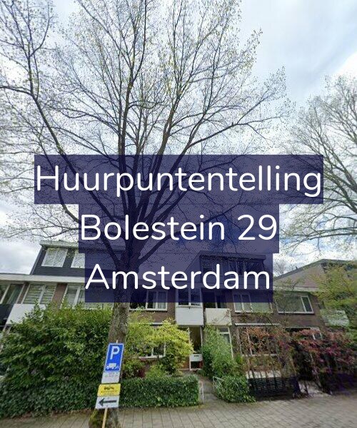 Foto gevel Huurpuntentelling voor Bolestein 29, Amsterdam