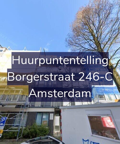 Foto gevel Huurpuntentelling voor Borgerstraat 246-C, Amsterdam