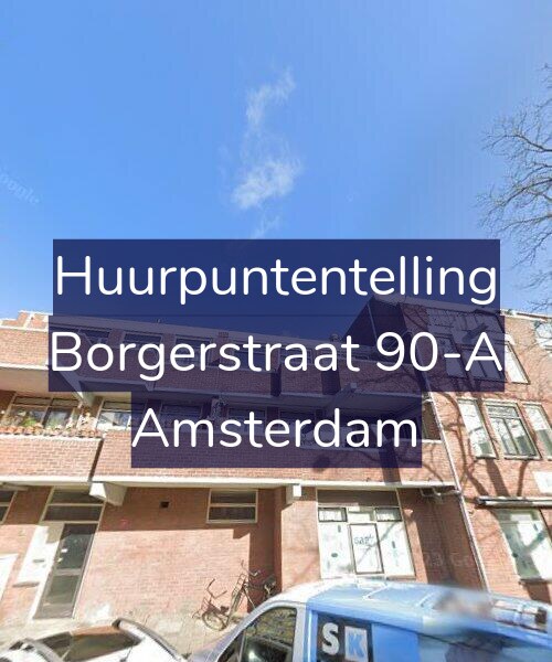 Foto gevel Huurpuntentelling voor Borgerstraat 90-A, Amsterdam