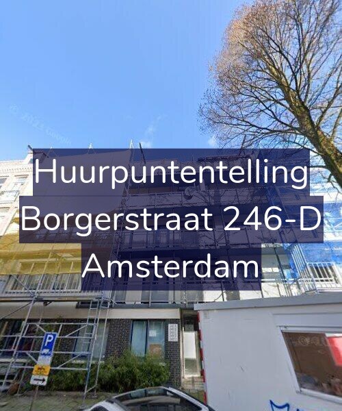 Foto gevel Huurpuntentelling voor Borgerstraat 246-D, Amsterdam