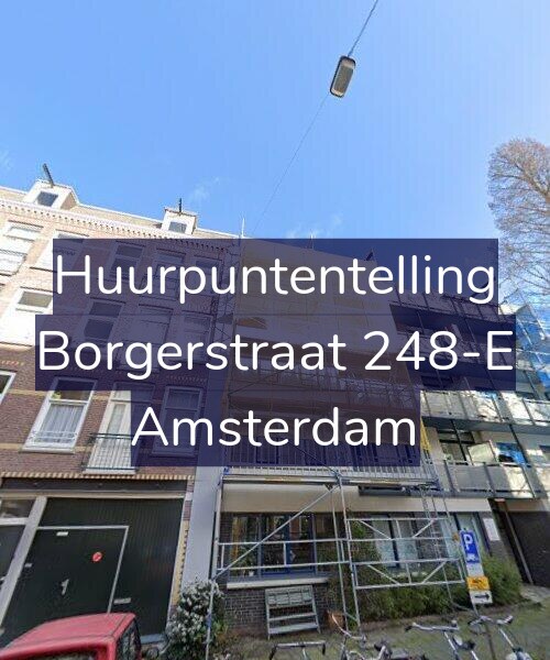 Foto gevel Huurpuntentelling voor Borgerstraat 248-E, Amsterdam