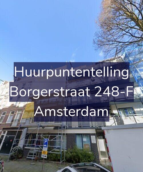 Foto gevel Huurpuntentelling voor Borgerstraat 248-F, Amsterdam