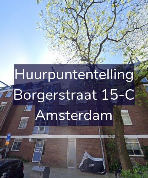 Foto gevel Huurpuntentelling voor Borgerstraat 15-C, Amsterdam