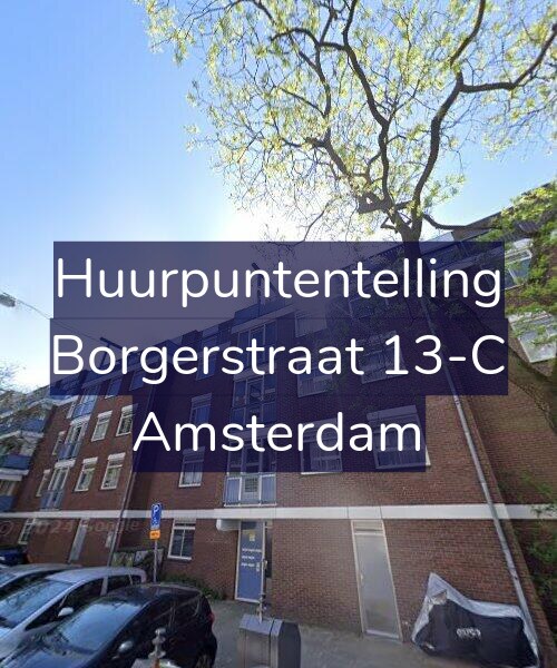 Foto gevel Huurpuntentelling voor Borgerstraat 13-C, Amsterdam