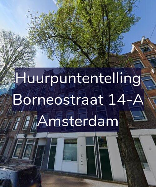 Foto gevel Huurpuntentelling voor Borneostraat 14-A, Amsterdam