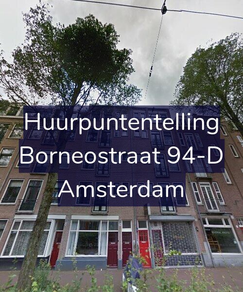 Foto gevel Huurpuntentelling voor Borneostraat 94-D, Amsterdam