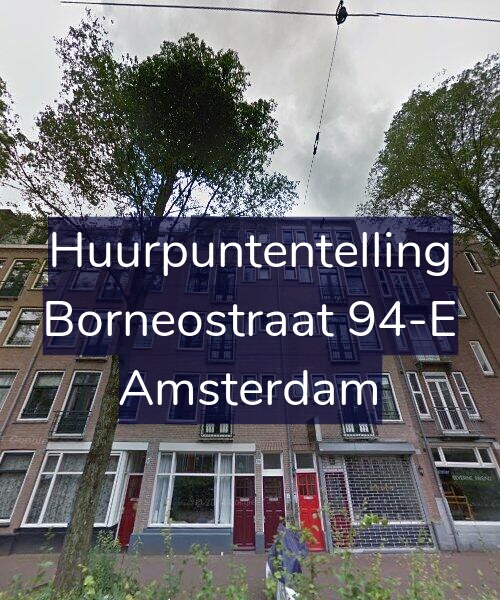 Foto gevel Huurpuntentelling voor Borneostraat 94-E, Amsterdam