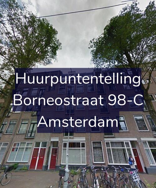 Foto gevel Huurpuntentelling voor Borneostraat 98-C, Amsterdam