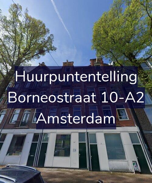 Foto gevel Huurpuntentelling voor Borneostraat 10-A2, Amsterdam