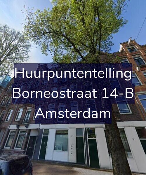 Foto gevel Huurpuntentelling voor Borneostraat 14-B, Amsterdam