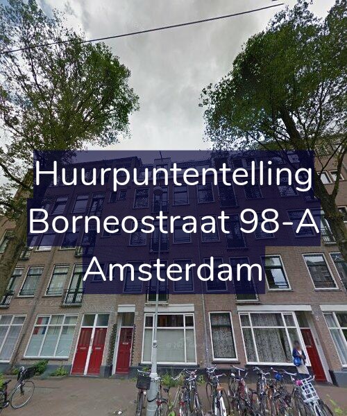 Foto gevel Huurpuntentelling voor Borneostraat 98-A, Amsterdam