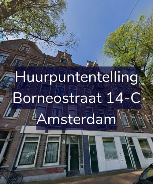 Foto gevel Huurpuntentelling voor Borneostraat 14-C, Amsterdam
