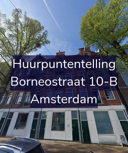 Foto gevel Huurpuntentelling voor Borneostraat 10-B, Amsterdam
