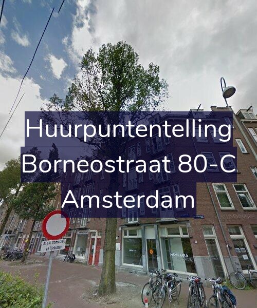 Foto gevel Huurpuntentelling voor Borneostraat 80-C, Amsterdam