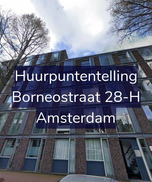 Foto gevel Huurpuntentelling voor Borneostraat 28-H, Amsterdam