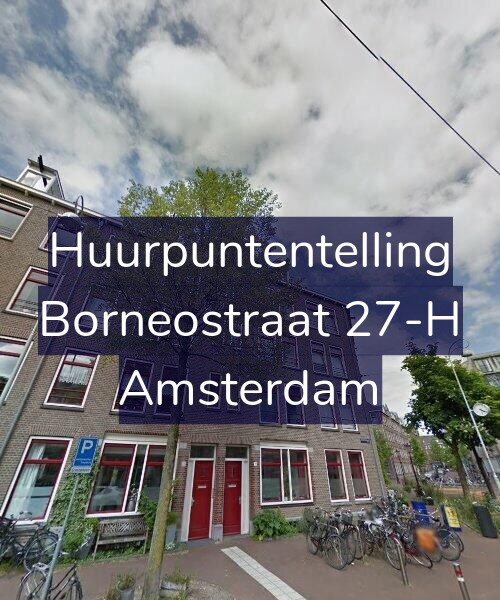 Foto gevel Huurpuntentelling voor Borneostraat 27-H, Amsterdam